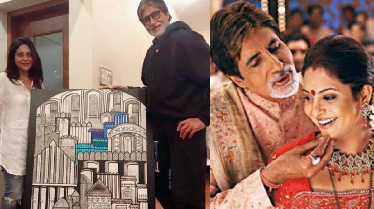 Man whos one in a trillion: Big B receives special gift from Waqt co-star Shefali